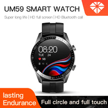 Load image into Gallery viewer, UM59 Smart Watch Bluetooth Blood Pressure Heart Rate IP67 Waterproof For IOS Android
