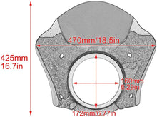 Load image into Gallery viewer, Headlight Gauntlet Fairing Mask Fit For Harley Sportster XL 883 1200 1988-2020
