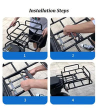 Load image into Gallery viewer, 62L Food Delivery Bag + Rear Rack For Motorcycle Bike Food Delivery Drivers
