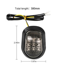 Load image into Gallery viewer, 2 x 9 LED Flush Mount Turn Signals Amber Indicators Lights Motor Universal Car
