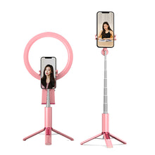 Load image into Gallery viewer, All-in-one Tripod Integrated Bluetooth Selfie Stick &amp; Professional Fill Light
