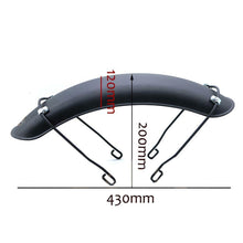 Load image into Gallery viewer, 15-17&quot; Universal Front Fender Mud Flaps Mudguard For Cafe racer Retro Motorcycle
