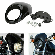 Load image into Gallery viewer, Front Headlight Cowl Fairing Light Cover For Harley Sportster XL883 XL1200
