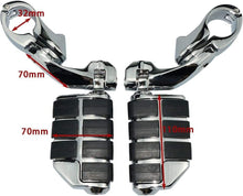 Load image into Gallery viewer, 1-1/4 1.25&quot; Highway Foot Pegs Pedals For Harley Touring Road King Street Glide
