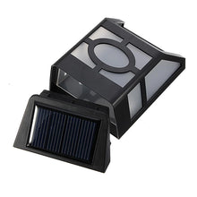 Load image into Gallery viewer, YH0604A Solar Wall Lights 2 LED Path Light Outdoor Garden Wall Yard Fence Lamp
