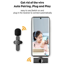 Load image into Gallery viewer, High Quality Mini Wireless Microphone for iPhone Device
