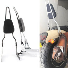 Load image into Gallery viewer, Backrest Sissy Bar Detachable For Harley Dyna FXD FXDB FXDC FXDWG FXDSE
