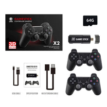 Load image into Gallery viewer, X2 4K HD Game Console Built-in 10000 Games 2.4g Dual Wireless Controller
