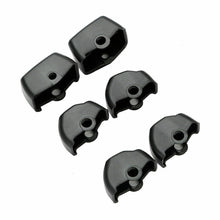 Load image into Gallery viewer, 6x Black Control Switch Button Cover Cap Kit For Harley Dyna Softail XL 2011-16
