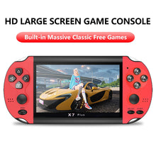 Load image into Gallery viewer, X7 plus 5.1&quot; PSP 8 G Game Console Retro Classic Video Handheld Game Players
