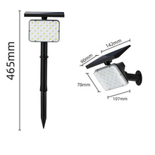 Load image into Gallery viewer, YH0517D Outdoor 2-in-1 Colored Adjustable LED Waterproof Solar Spotlights
