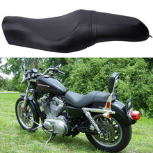 Load image into Gallery viewer, Black Driver Rear Passenger Seat Two up For Harley Sportster XL883 XL1200 04-16
