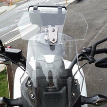 Load image into Gallery viewer, Adjustable Motorcycle ATV Windshield Windscreen Wind Deflector Clip On Universal
