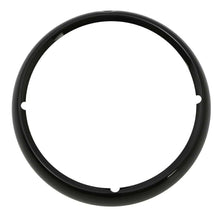 Load image into Gallery viewer, 7&quot; Black Headlight Trim Ring Bezels Light Cover for Harley Touring Road King
