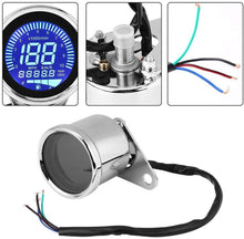 Load image into Gallery viewer, Universal Motorcycle LCD Digital Speedometer Motorbike Tachometer Odometer Gauge
