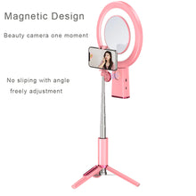 Load image into Gallery viewer, All-in-one Tripod Integrated Bluetooth Selfie Stick &amp; Professional Fill Light
