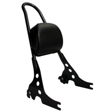 Load image into Gallery viewer, Passenger Backrest Sissy Bar Cushion Pad For Harley Sportster XL883 1200
