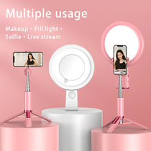 Load image into Gallery viewer, All-in-one Tripod Integrated Bluetooth Selfie Stick &amp; Professional Fill Light
