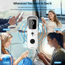 Load image into Gallery viewer, 1080P WIFI Doorbell Wireless Video Intercom Security Door Camera For Tuya APP
