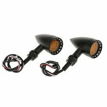 Load image into Gallery viewer, 2pcs Motorcycle Bullet LED Turn Signal Indicator Amber Light For Harley/Chopper
