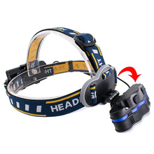 Load image into Gallery viewer, 8Led Usb Rechargeable Head Lamp Cob red Outdoor Camping Flashlight AU
