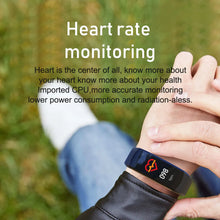 Load image into Gallery viewer, C6S Bluetooth Waterproof Smart Bracelet Blood Pressure Heart Rate for IOS Android
