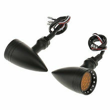 Load image into Gallery viewer, 2pcs Motorcycle Bullet LED Turn Signal Indicator Amber Light For Harley/Chopper
