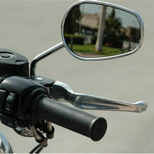 Load image into Gallery viewer, 2X Chrome Motorcycle Rear View Mirrors For Harley Davidson Softail Custom FXSTC
