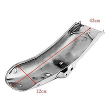 Load image into Gallery viewer, 2×Universal Motorcycle Retro Front &amp; Rear Fender Mud Guard Metal Mudguard Cover
