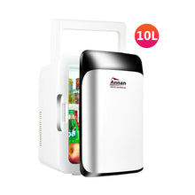 Load image into Gallery viewer, 10L mini Portable car refrigerator Home Fridge Food Cooler Keep Warm
